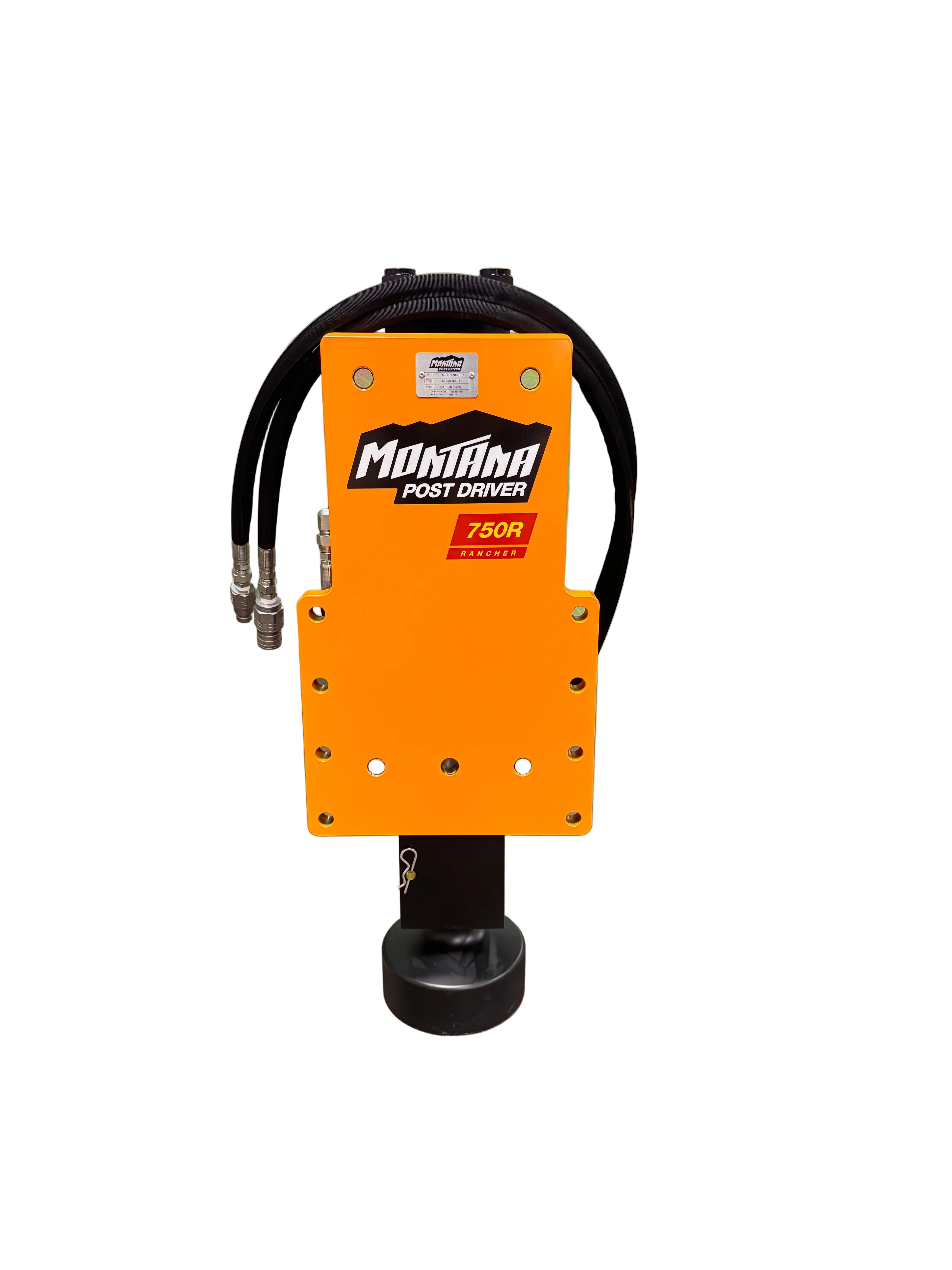 750R Excavator Post Driver