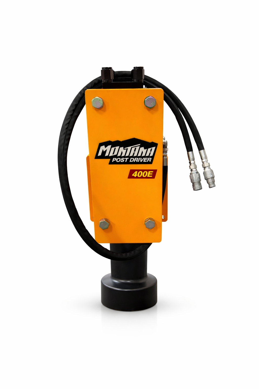 400E Excavator Post Driver