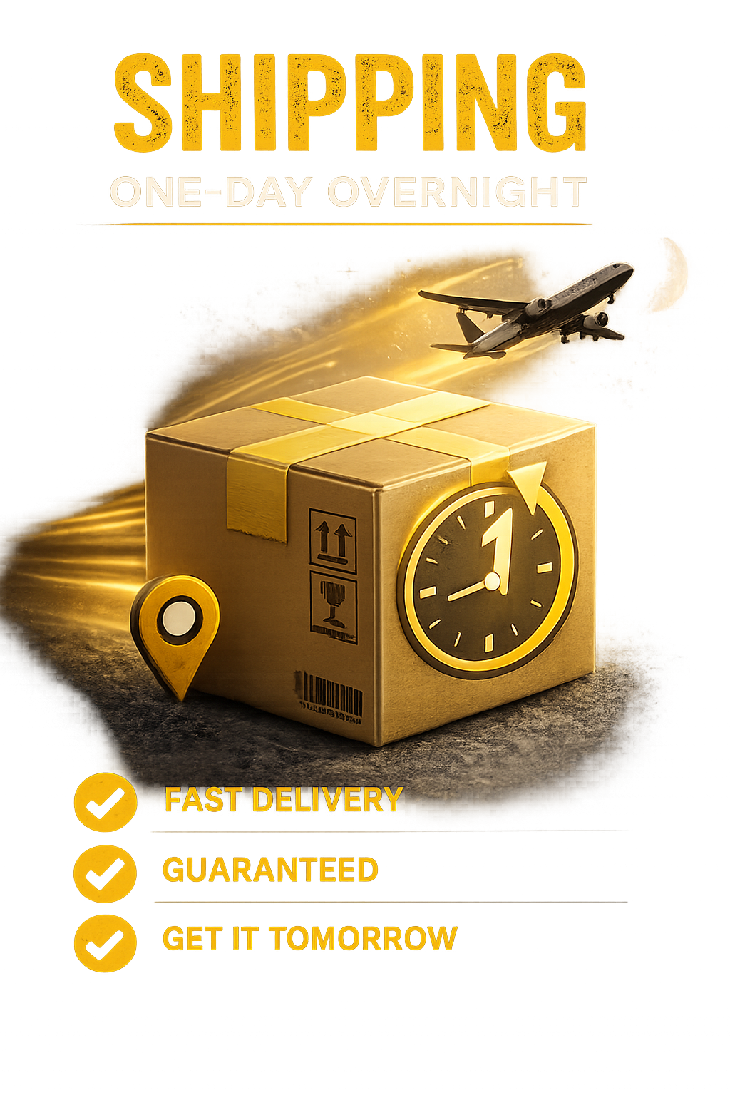 Additional overnight shipping charge